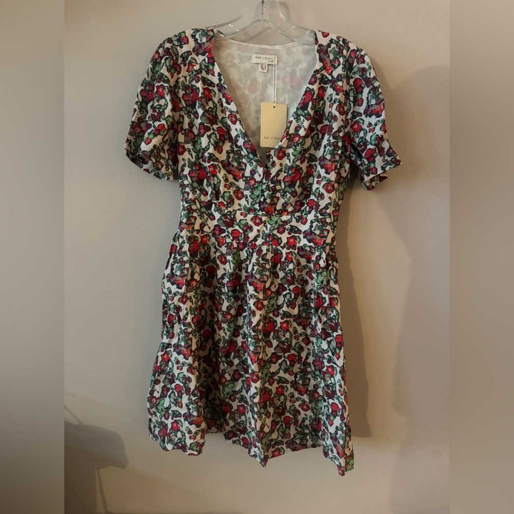 See You Soon floral dress